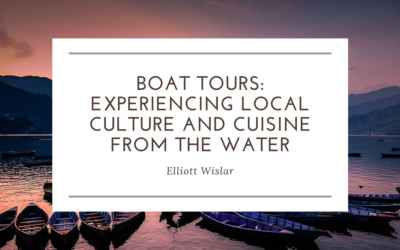 Boat Tours: Experiencing Local Culture and Cuisine from the Water